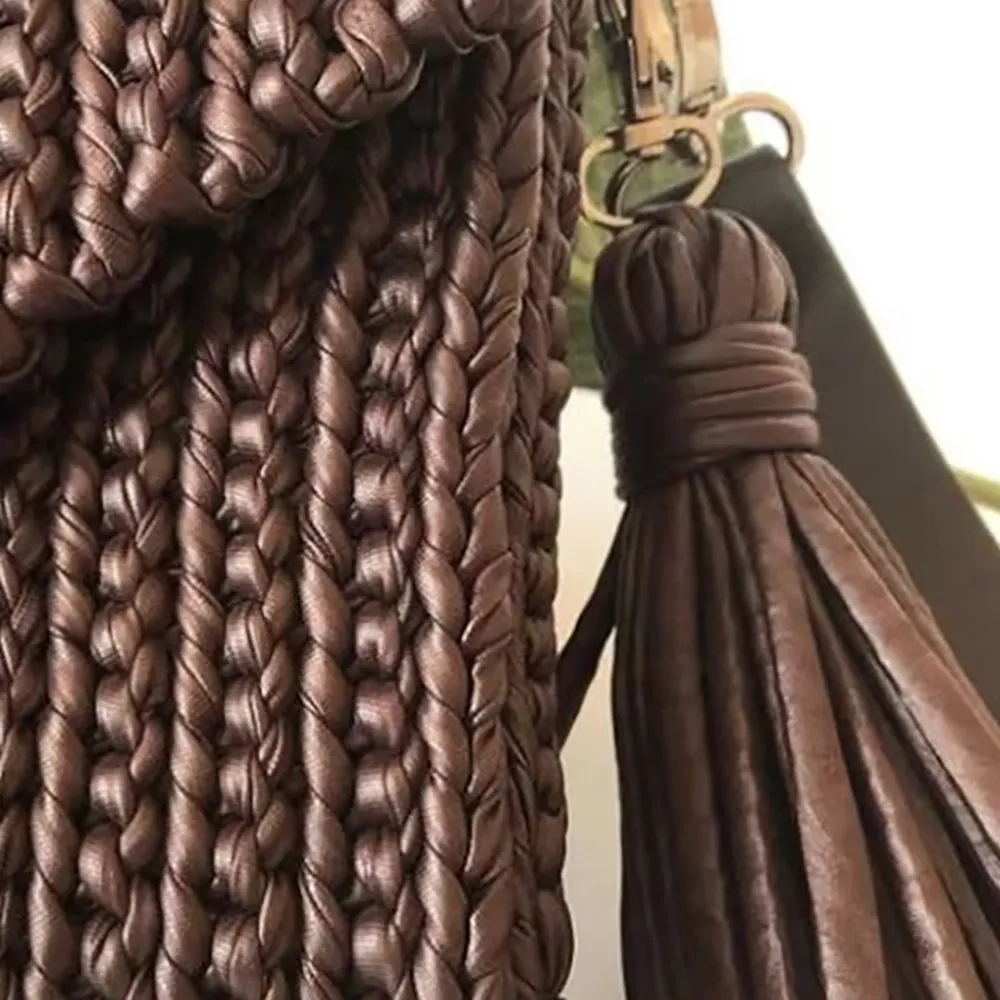 Premium Yarn Leather MAT, Черный №13 – купить | Candy Yarn