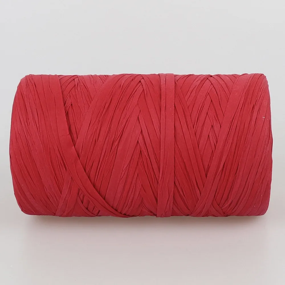 Premium Yarn Raffia Organic, Красный №02 – купить | Candy Yarn