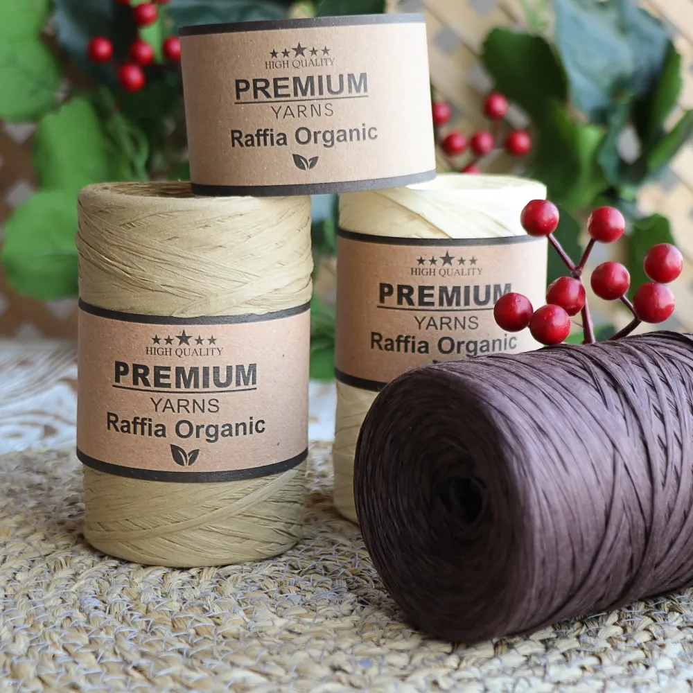 Premium Yarn Raffia Organic, Рожевий №13 – купити | Candy Yarn