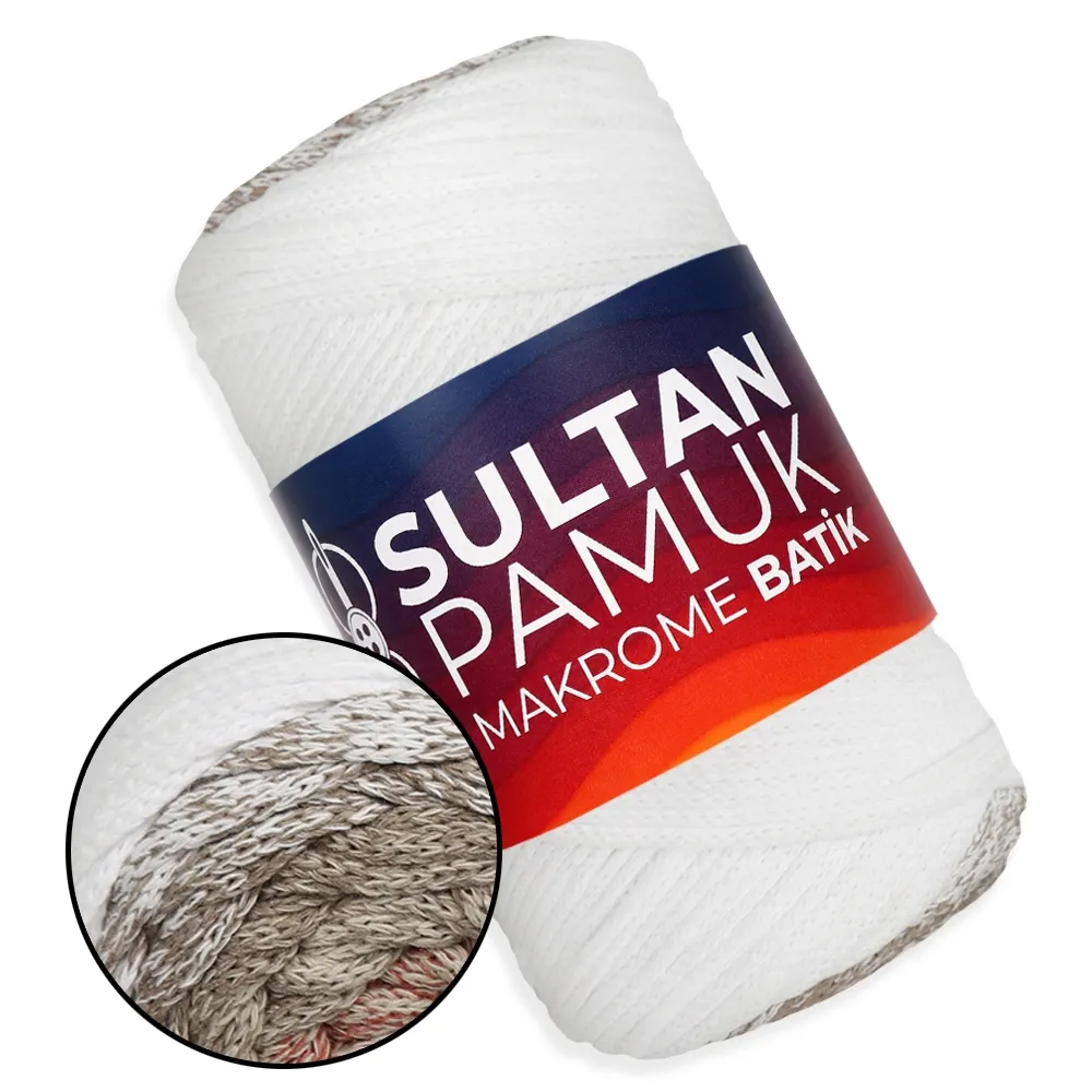 Sultan Pamuk Makrome Batik, 250 г / 225 м