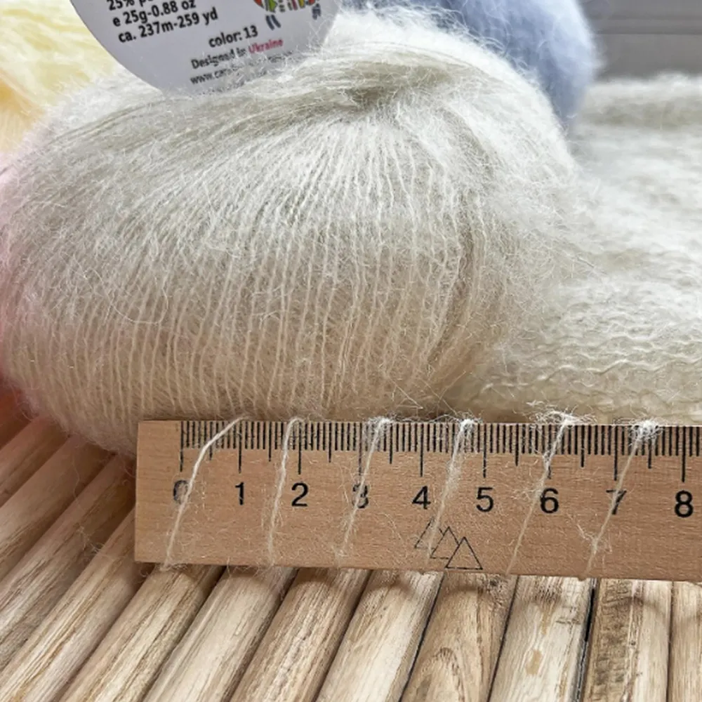 Candy-Yarn Mohair 75%, Кирпичный №01 – купить | Candy Yarn