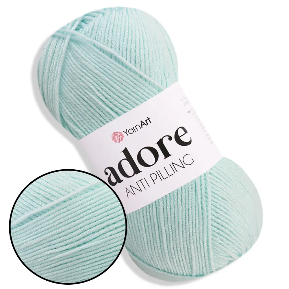 YarnArt Adore, Ментол №358 – купить | Candy Yarn