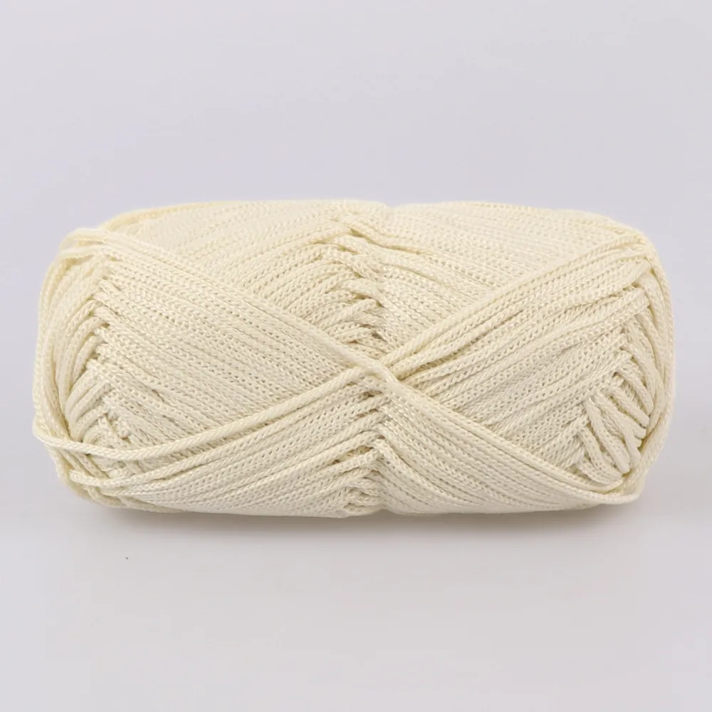 YarnArt Macrame, Молочный №137, полиэстеровый шнур 2,5мм – купить | Candy Yarn
