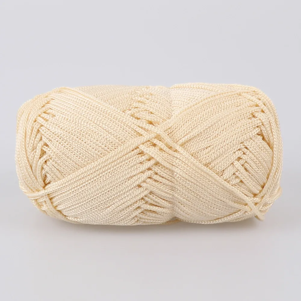 YarnArt Macrame, Молочный №165, полиэстеровый шнур 2,5мм – купити | Candy Yarn