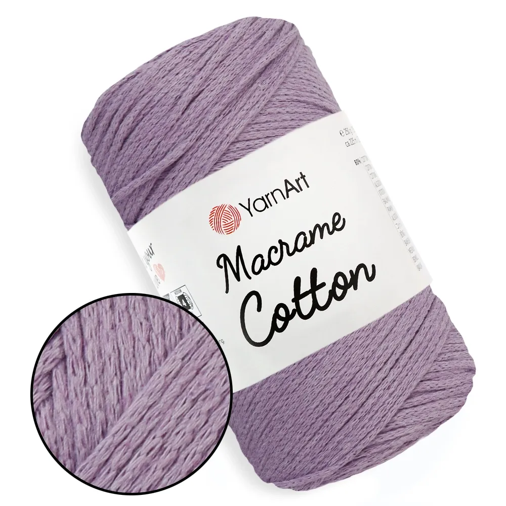 YarnArt Macrame Cotton, Бузок №765 – купити | Candy Yarn
