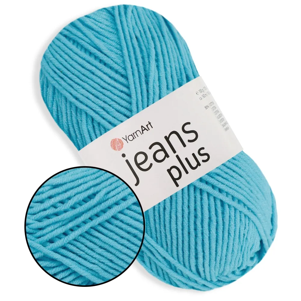 YarnArt Jeans Plus, Океан №33 – купить | Candy Yarn