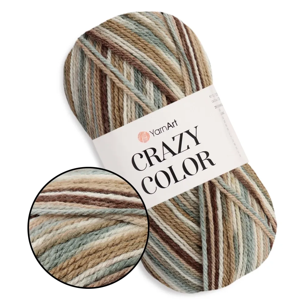 YarnArt Crazy Color, №158 – купити | Candy Yarn