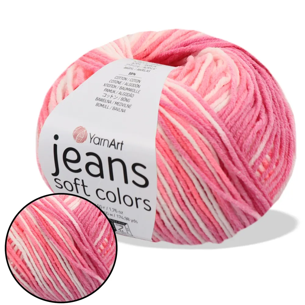 YarnArt Jeans Soft Colors, №6206 – купить | Candy Yarn