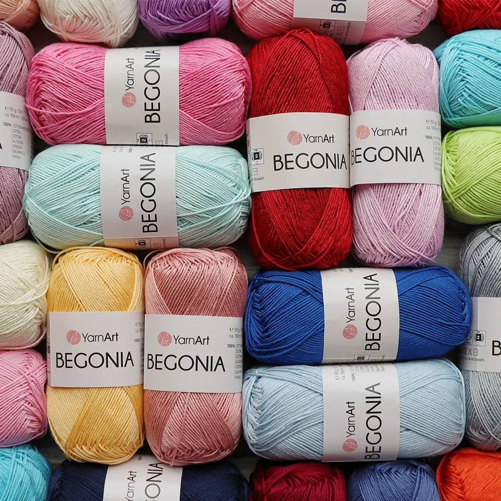 YarnArt Begonia, Чайна троянда №75 – купити | Candy Yarn