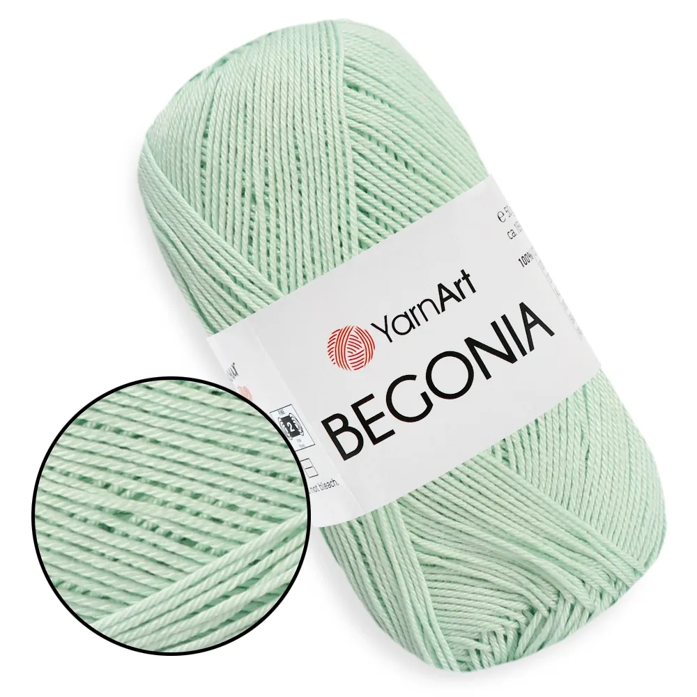 YarnArt Begonia М'ята №4939 – купити | Candy Yarn
