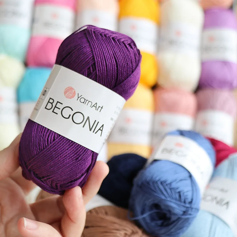 YarnArt Begonia, Фуксія №6358 – купити | Candy Yarn