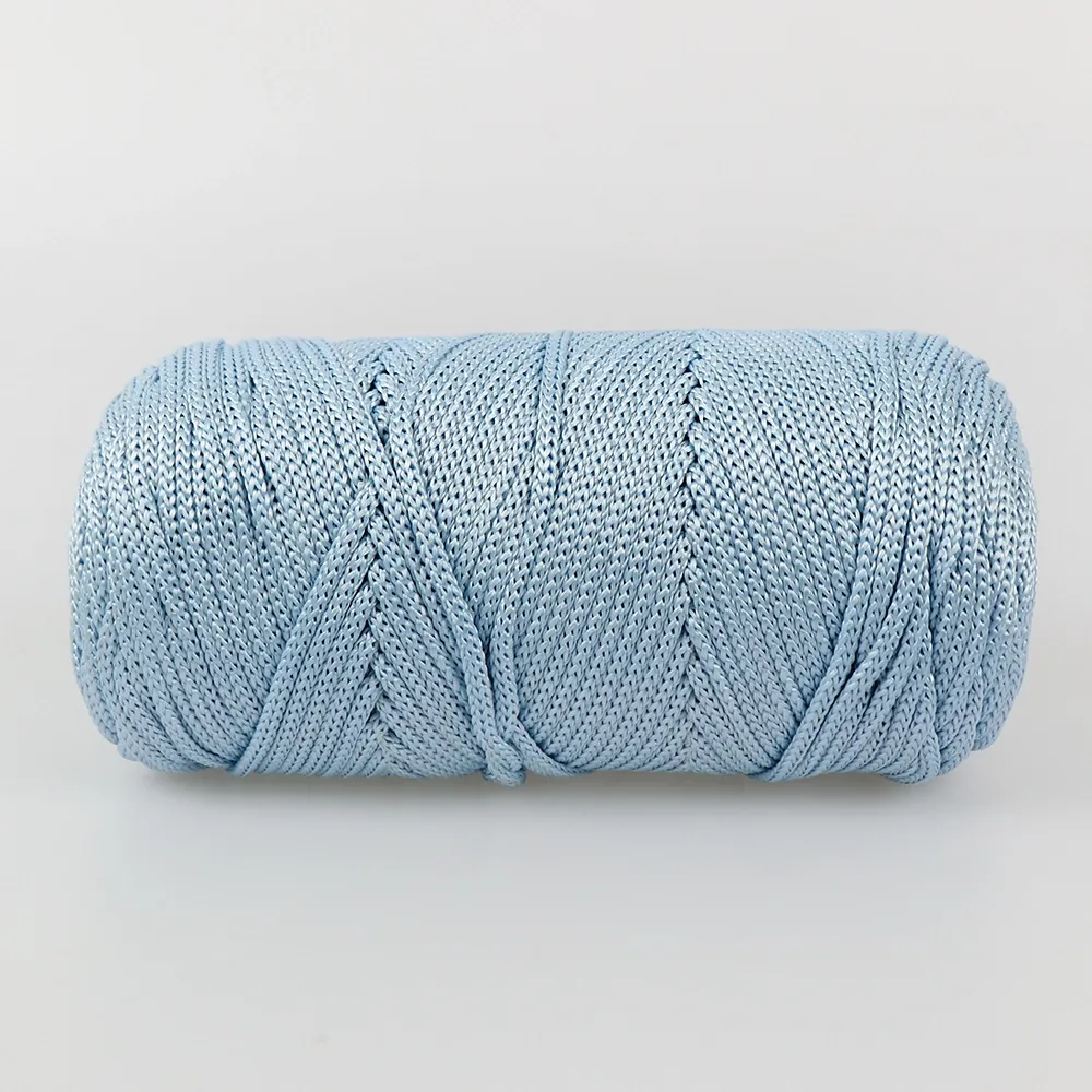 YarnArt Macrame XL, Голубой №133, шнур полиэстеровый 4мм – купить | Candy Yarn
