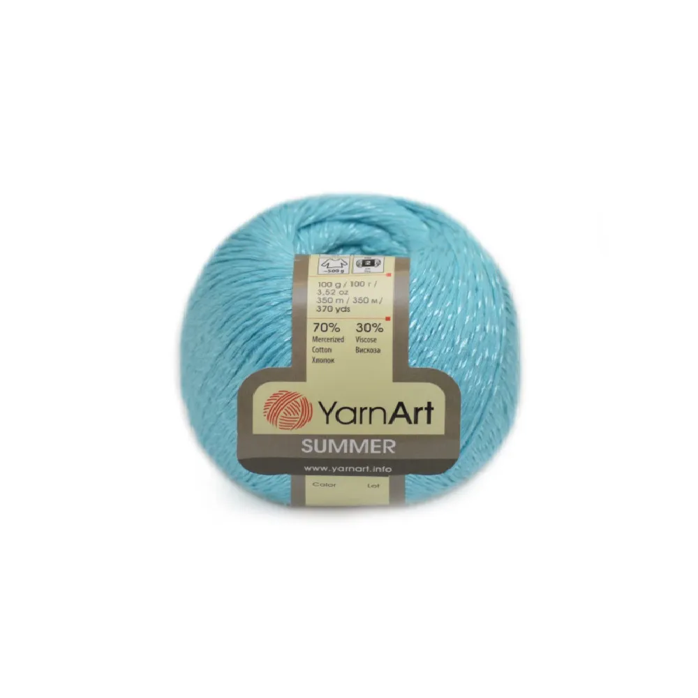 YarnArt Summer, Бірюзовий №33 – купити | Candy Yarn