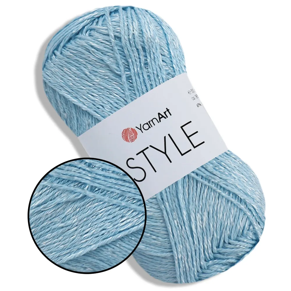 YarnArt Style, Блакитний №668 – купити | Candy Yarn