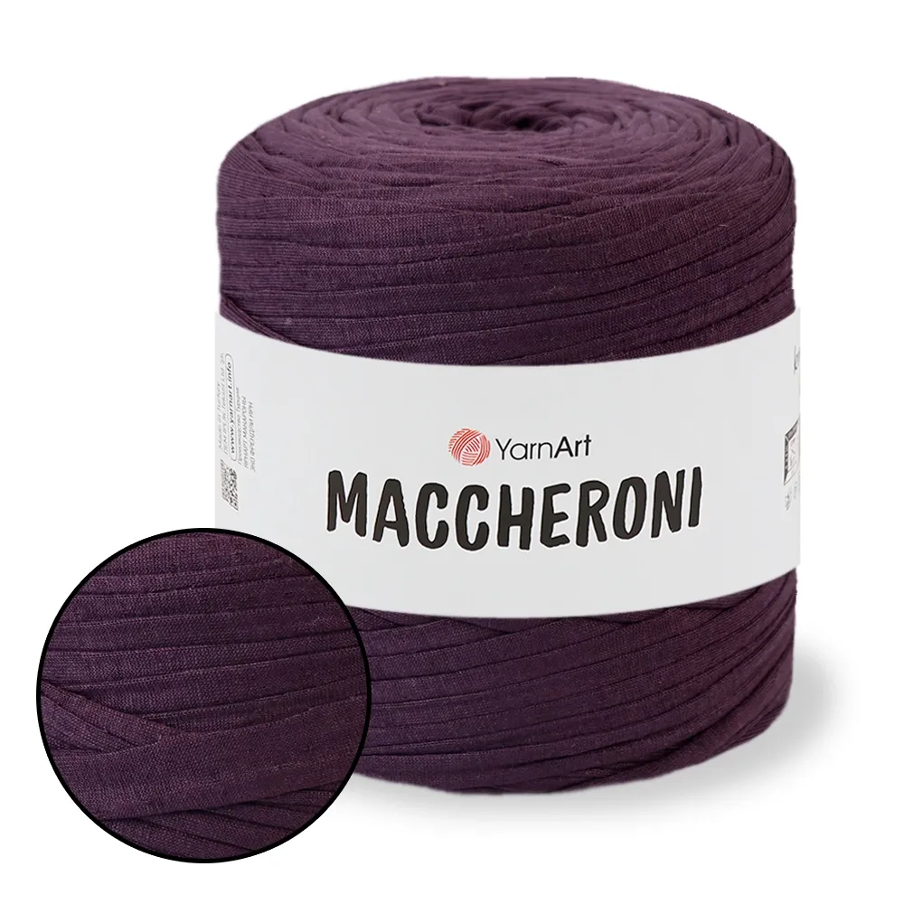 YarnArt Maccheroni, Баклажан – купить | Candy Yarn