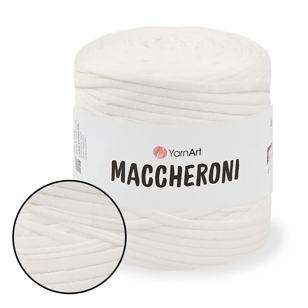 YarnArt Maccheroni, Молочный – купить | Candy Yarn