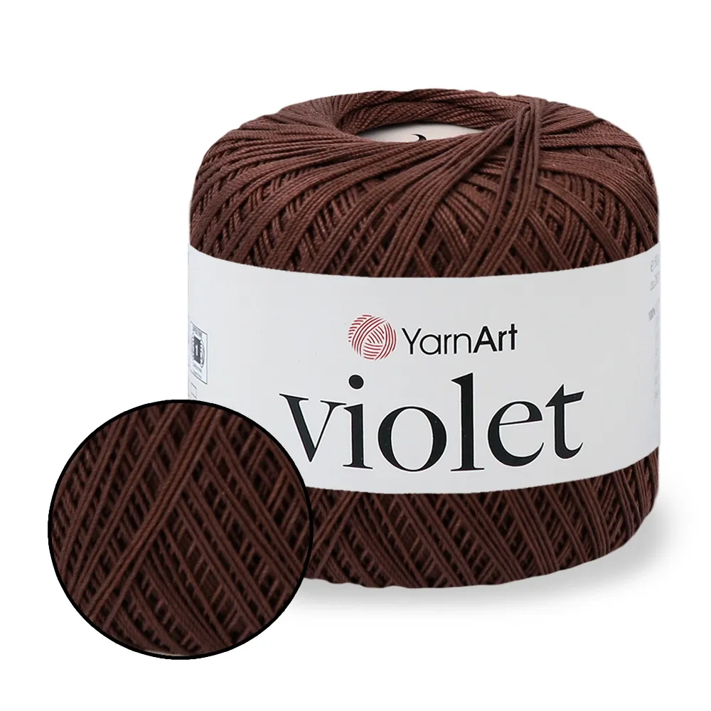YarnArt Violet, Коричневий №0077 – купити | Candy Yarn