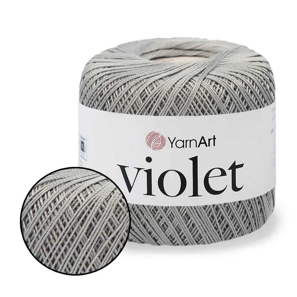 YarnArt Violet, Серый №5326 – купить | Candy Yarn