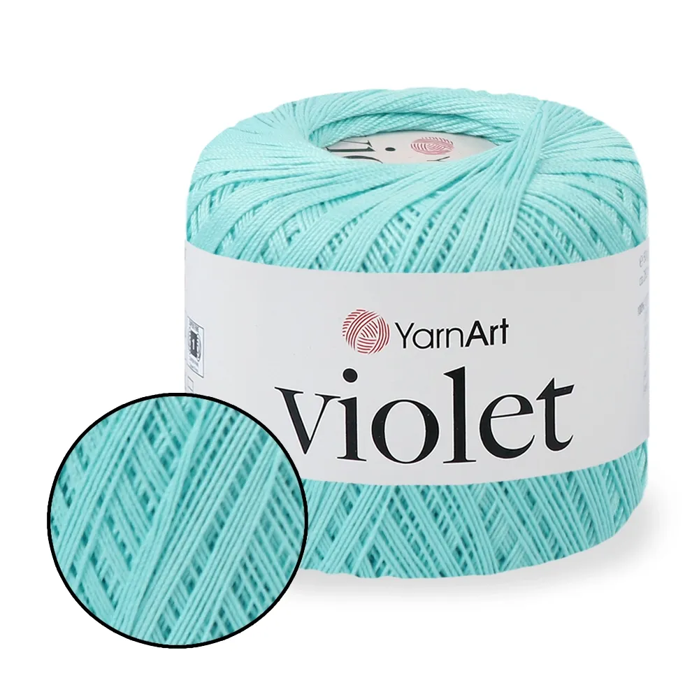 YarnArt Violet, №5353 Бірюза – купити | Candy Yarn