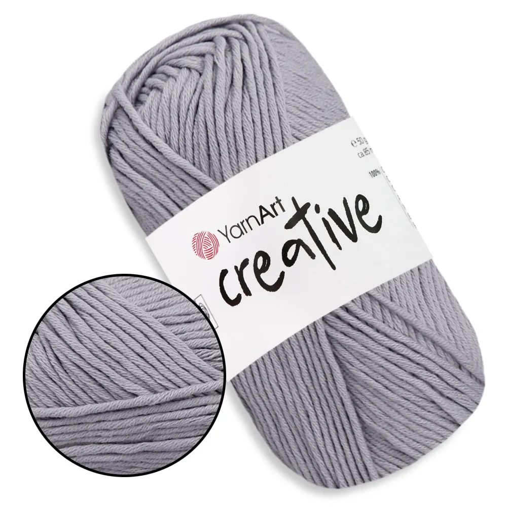 YarnArt Creative / Креатив, 50г/85м хлопковая пряжа – купить | Candy Yarn