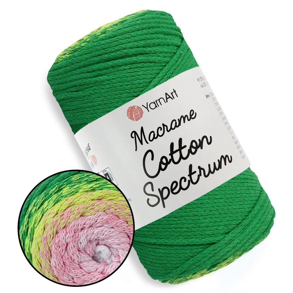 YarnArt Macrame Cotton Spectrum, №1309 – купить | Candy Yarn