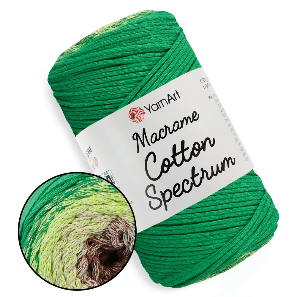 YarnArt Macrame Cotton Spectrum, №1322 – купить | Candy Yarn