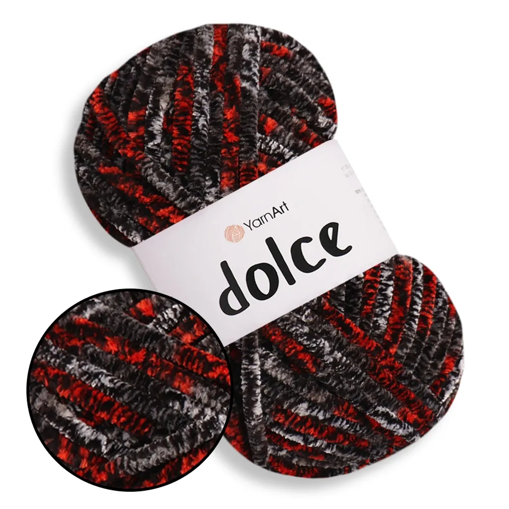 YarnArt Dolce, №806, плюшева пряжа – купити | Candy Yarn