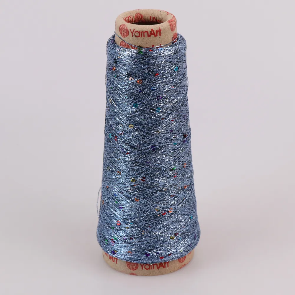 YarnArt Paillettes, Блакитний №8003 – купити | Candy Yarn