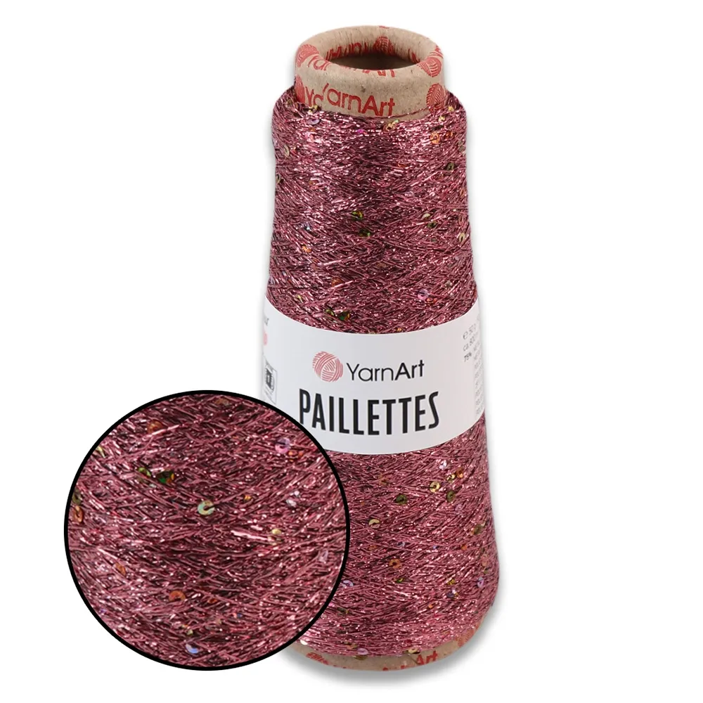 YarnArt Paillettes, Бузок №8004 – купити | Candy Yarn