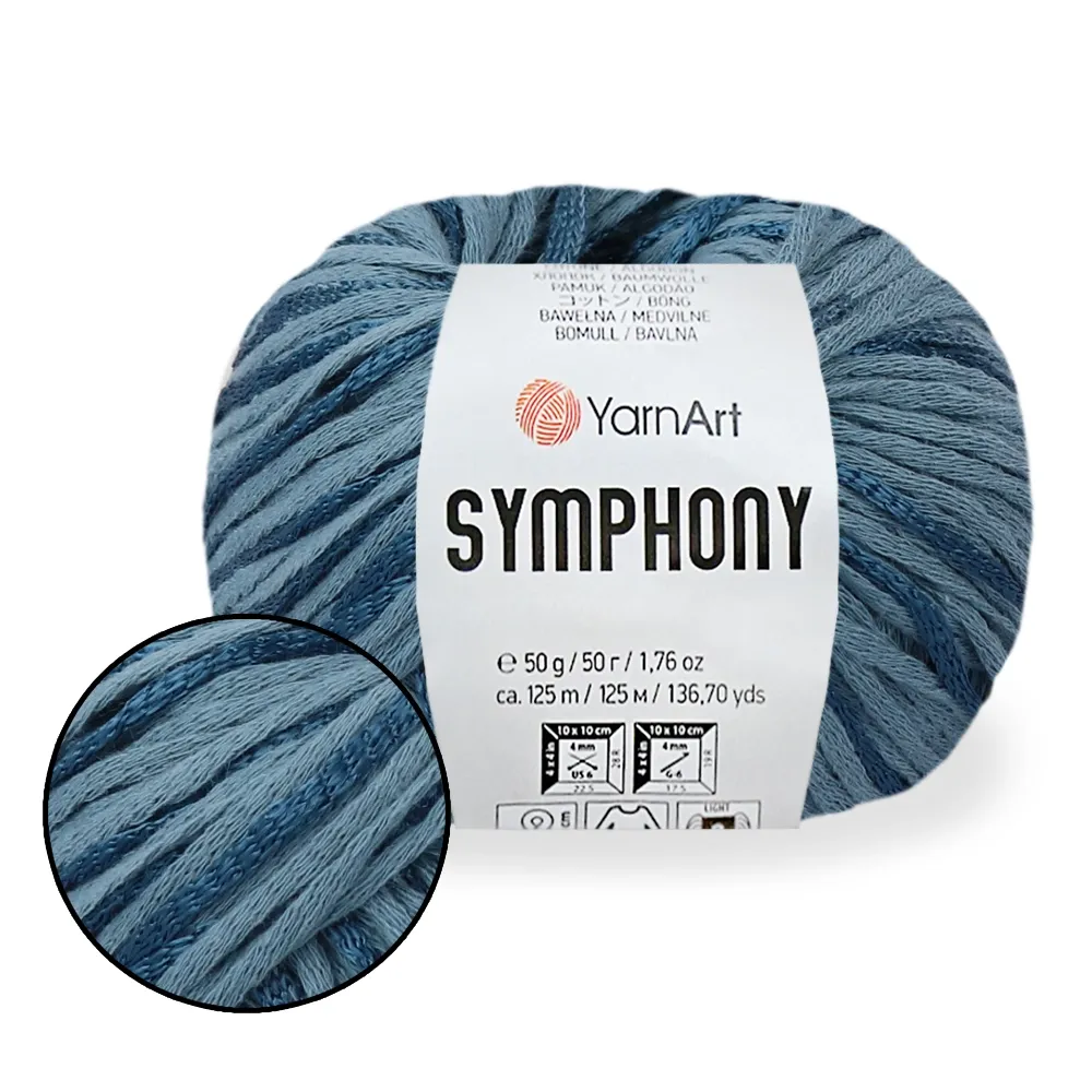 YarnArt Symphony Серо-синий №2109 – купить | Candy Yarn