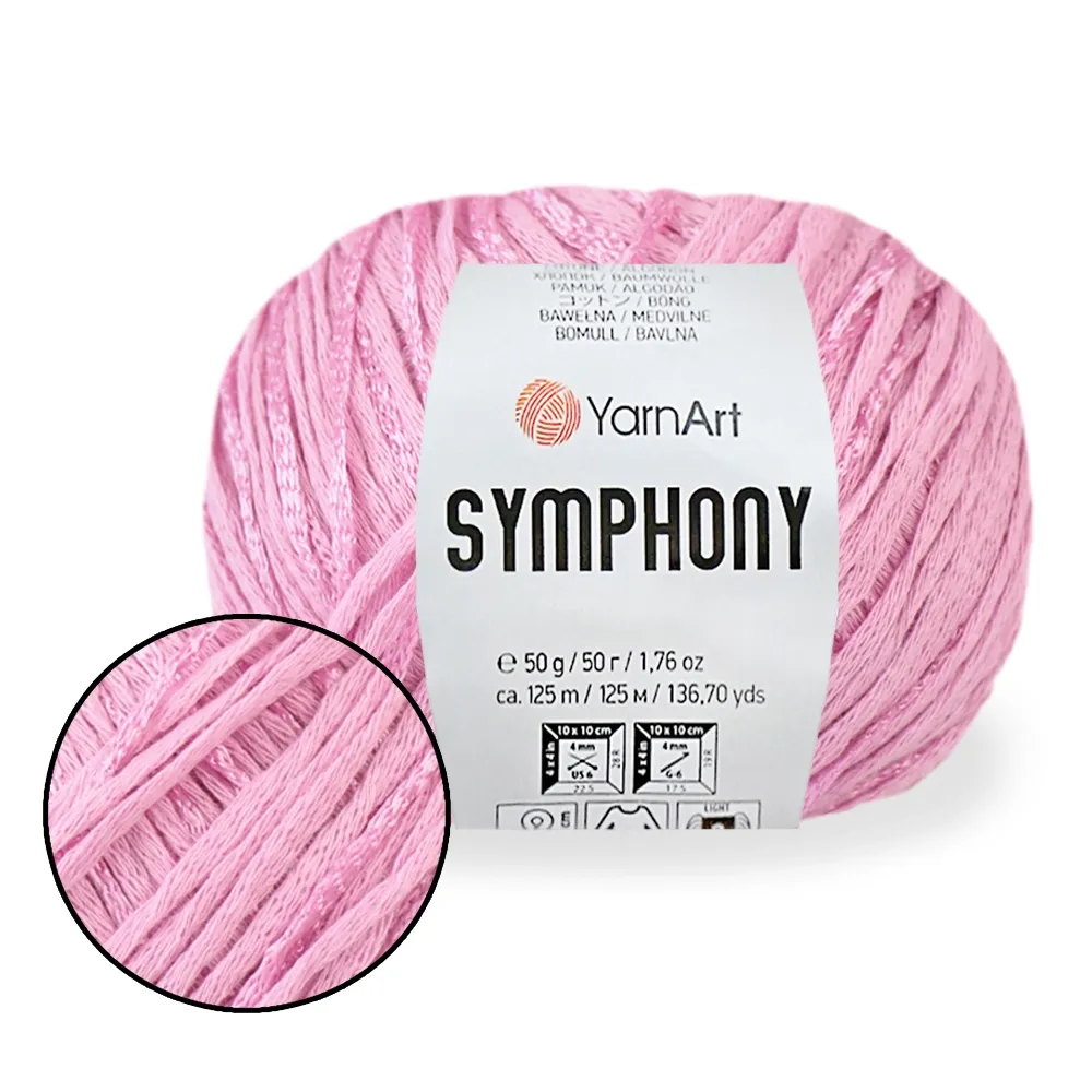 YarnArt Symphony, Рожевий №2116 – купити | Candy Yarn