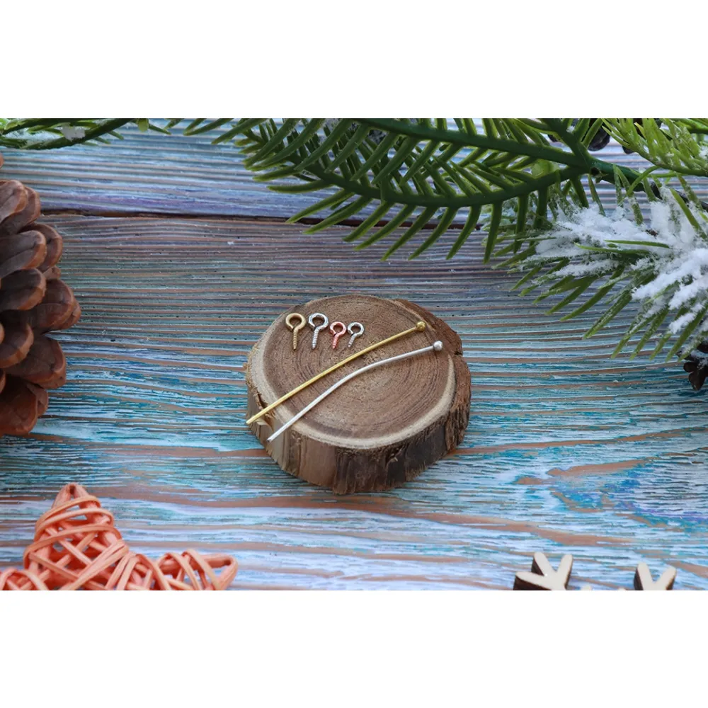 Пін з кулькою, 50*2.5мм, необроблена латунь, Туреччина (BS 2294) – купити | Candy Yarn