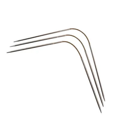 Спиці шкарпетки біла бронза 2.50mm-21cm Crasy Trio, Addi