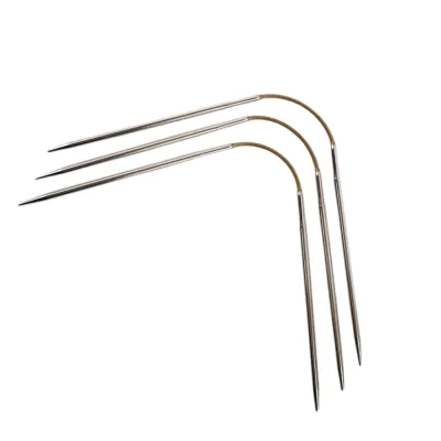 Спиці шкарпетки біла бронза 3.00mm-21cm Crasy Trio, Addi