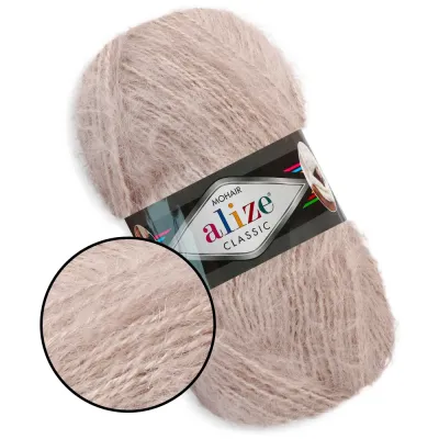 Alize Mohair Classic, 100г/200м нитки для в'язання з мохером