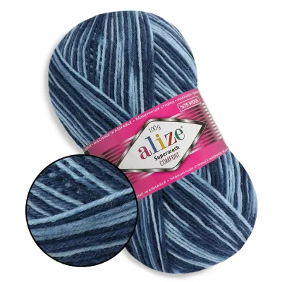 Alize Superwash / Алізе Супервош, пряжа для в'язання шкарпеток