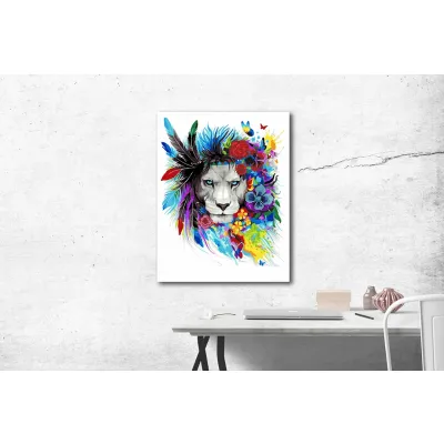 Комбінована Алмазна мозайка 40*50 "Зірке око" №1191, Brushme