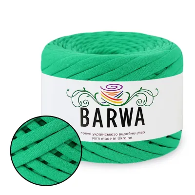 Barwa 7-9mm, Грин грас 100м, трикотажная пряжа для сумок