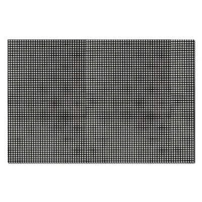 Пластиковая канва, черная, 50*33см, ячейка 4мм