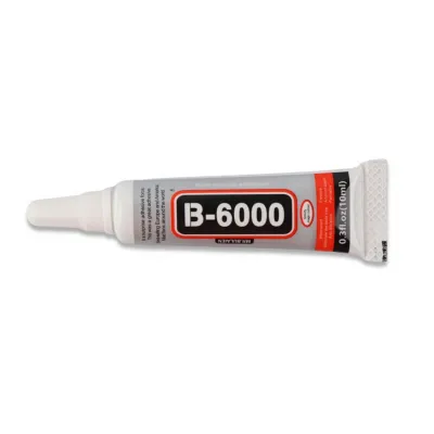Клей для рукоделия силиконовый B-6000,10 мл (9,5 см)