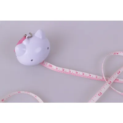 Сантиметр, мультяшный Hello Kitty, белый, 1м