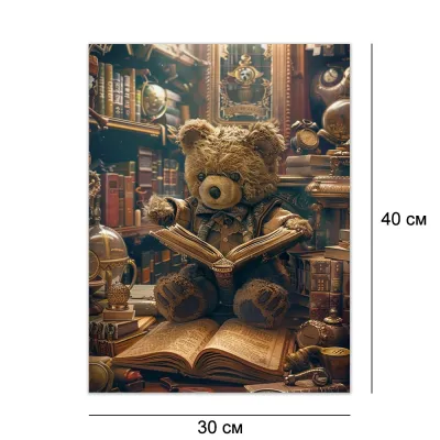 Алмазна мозаїка без підрамника 30*40 "Хранитель історій" №AM000642, Китай