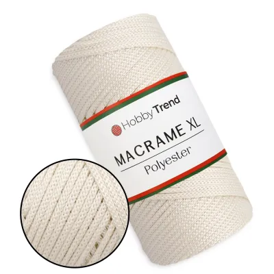 Пряжа Hobby Trend Macrame XL, полиэфирный шнур макраме 3мм
