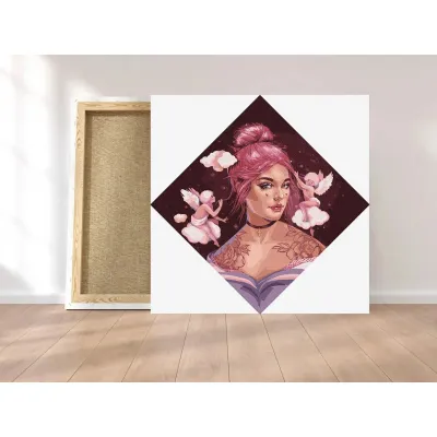 Картини за номерами 40*40 "Маленькі Купідончики" №4997, Ідейка