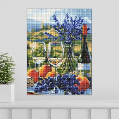 Алмазна мозайка 30*40 "Італійська насолода" №8093, Ідейка