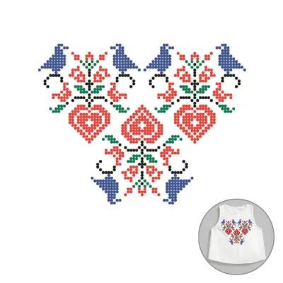 Термонаклейка для вышивки "Вышивка", А5 Т-020, Kolorova
