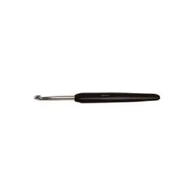 Гачок алюмінієвий 3.50mm із чорною ручкою, KnitPro