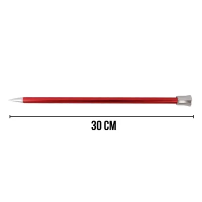 Спицы прямые 6.50mm-30cm Zing KnitPro