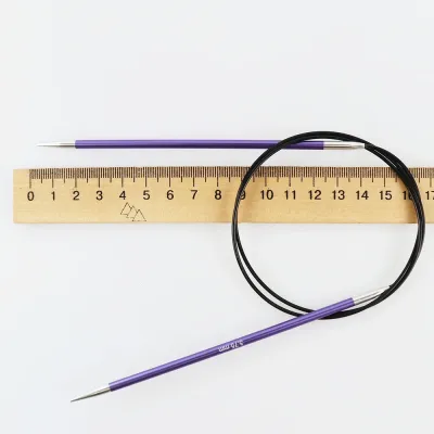 Спицы круговые 3.75мм-80см Zing, KnitPro