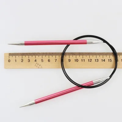 Спицы круговые 6.50мм-80см Zing, KnitPro